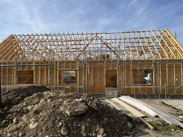 Évolution du chantier de la crèche